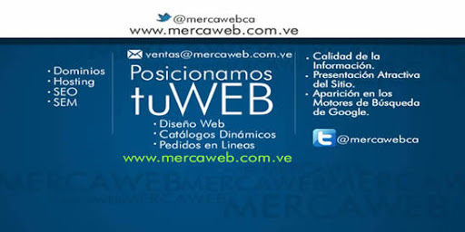Páginas Web Mercaweb C.A.