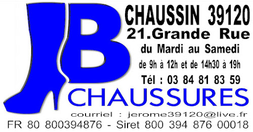Magasin de chaussures Jb Chaussures Chaussin