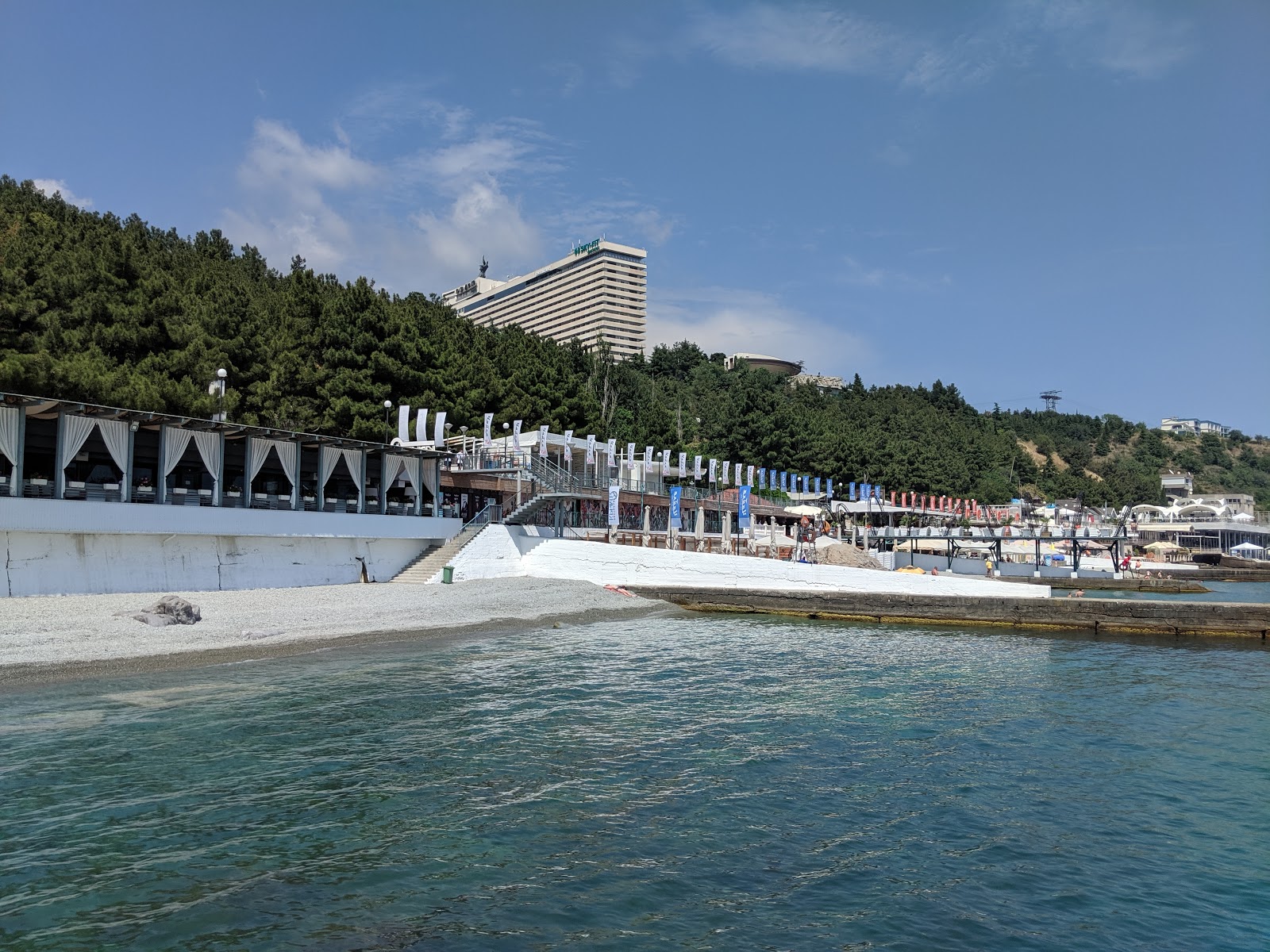 Φωτογραφία του Yalta beach με επίπεδο καθαριότητας πολύ καθαρό