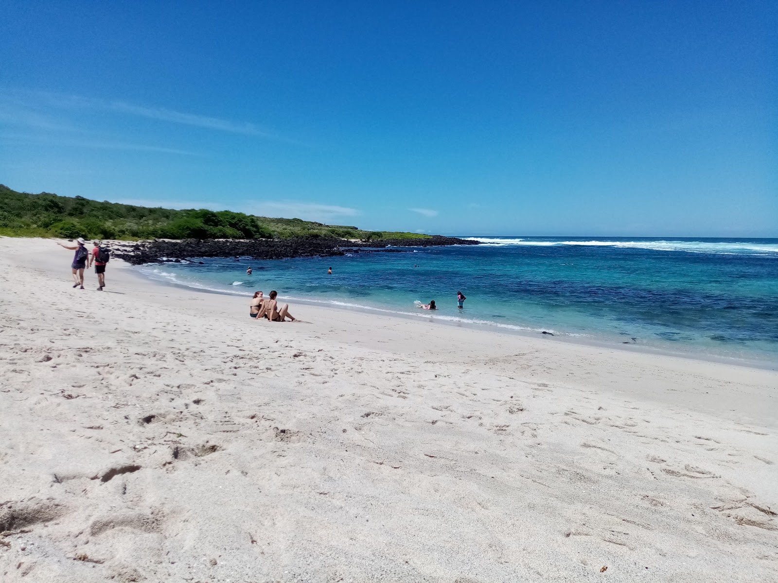 Playa Loberia的照片 带有碧绿色纯水表面