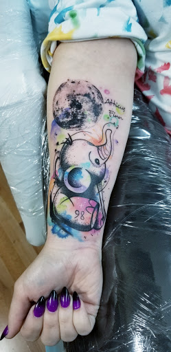 Explore sunflower shoulder tattoo ideas, creative tattoo ideas in Benton, available at Spectrum Tattoo