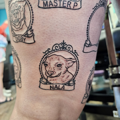 Explore small money tattoo ideas, creative tattoo ideas in Traverse City, available at Pinups & Needles