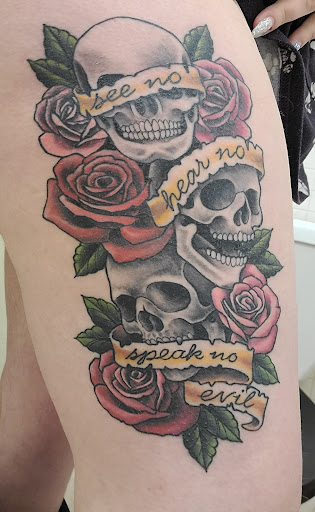 Explore name tattoo ideas on chest, creative tattoo ideas in Salem, available at Desire Art and Ink Tattoo