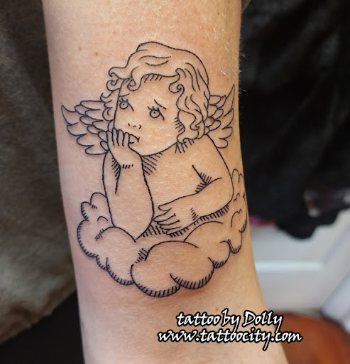 Explore trigun tattoo ideas, creative tattoo ideas in Lockport, available at Tattoo City by Larry Brogan