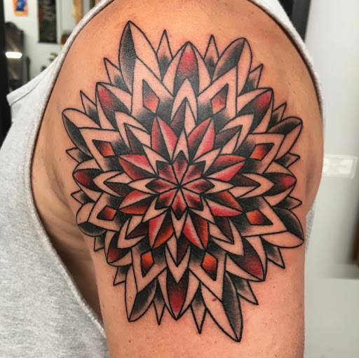 Explore morning glory tattoo ideas, creative tattoo ideas in San Diego, available at Funhouse Tattoo