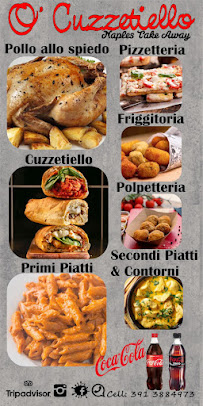Menu du O'CUZZETIELLO à Caserta