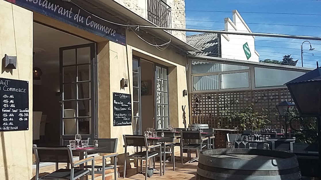 Restaurant du Commerce à Goudargues (Gard 30)
