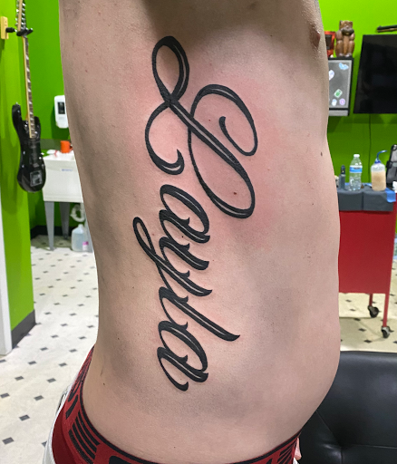 Explore leg tattoo ideas for women, creative tattoo ideas in Evansville, available at Ink Therapy 101