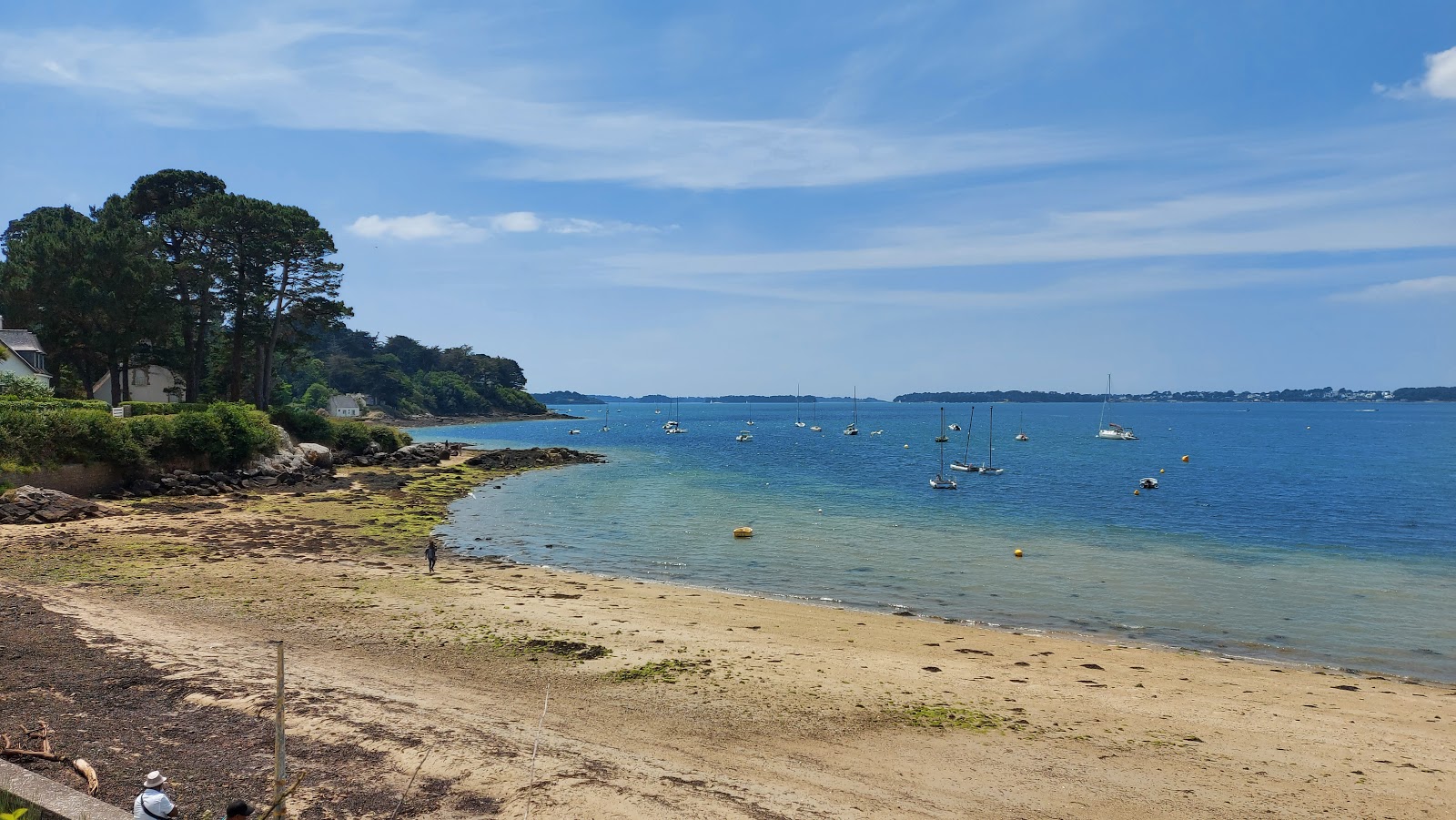 Plage de Baden'in fotoğrafı turkuaz saf su yüzey ile