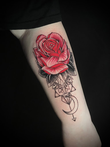 Explore confederate flag tattoo ideas, creative tattoo ideas in Council Bluffs, available at Lil Bros Tattoo