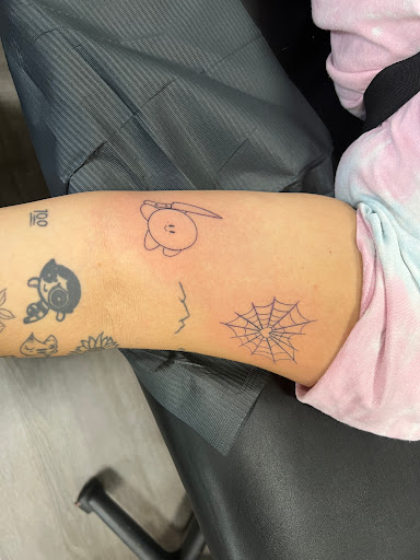 Explore gore tattoo ideas, creative tattoo ideas in Goose Creek, available at Red Kirin Tattoo