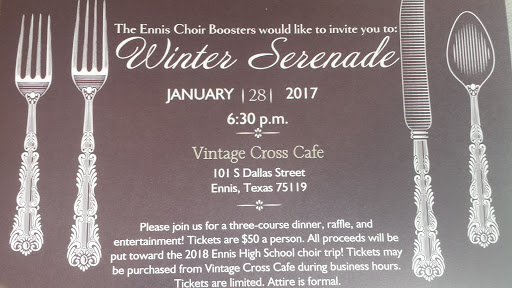 Cafe «Vintage Cross», reviews and photos, 101 S Dallas St #100, Ennis, TX 75119, USA