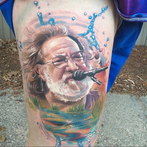 Explore mexican sleeve tattoo ideas, creative tattoo ideas in Dayton, available at Aisle 9 Tattoo