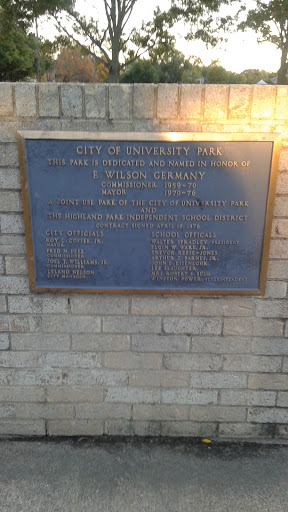 Park «Germany Park», reviews and photos, 6401 Lomo Alto Dr, Dallas, TX 75205, USA