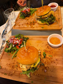 Hamburger végétarien du Restaurant halal Le Kosmopolite à Nice - n°3