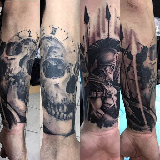 Explore love music tattoo ideas, creative tattoo ideas in Chicago, available at Royal Flesh Tattoo and Piercing