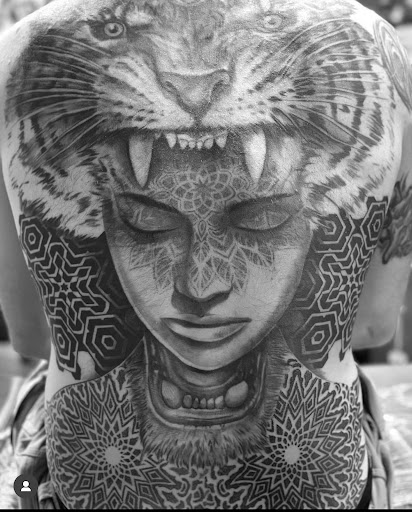 Explore kurt cobain tattoo ideas, creative tattoo ideas in Saint Petersburg, available at Buku Tattoo Studio