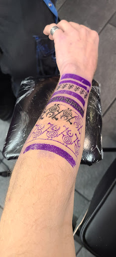 Explore fox and the hound tattoo ideas, creative tattoo ideas in Cadillac, available at Warchief Tattoo, LLC