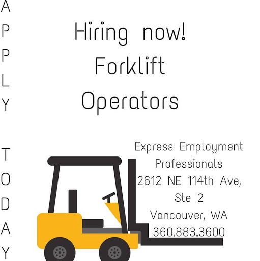 Employment Agency «Express Employment Professionals - Vancouver, WA», reviews and photos, 2612 NE 114th Ave #2, Vancouver, WA 98684, USA