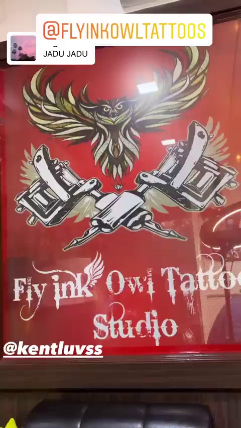 Fly ink owl tattoos studio