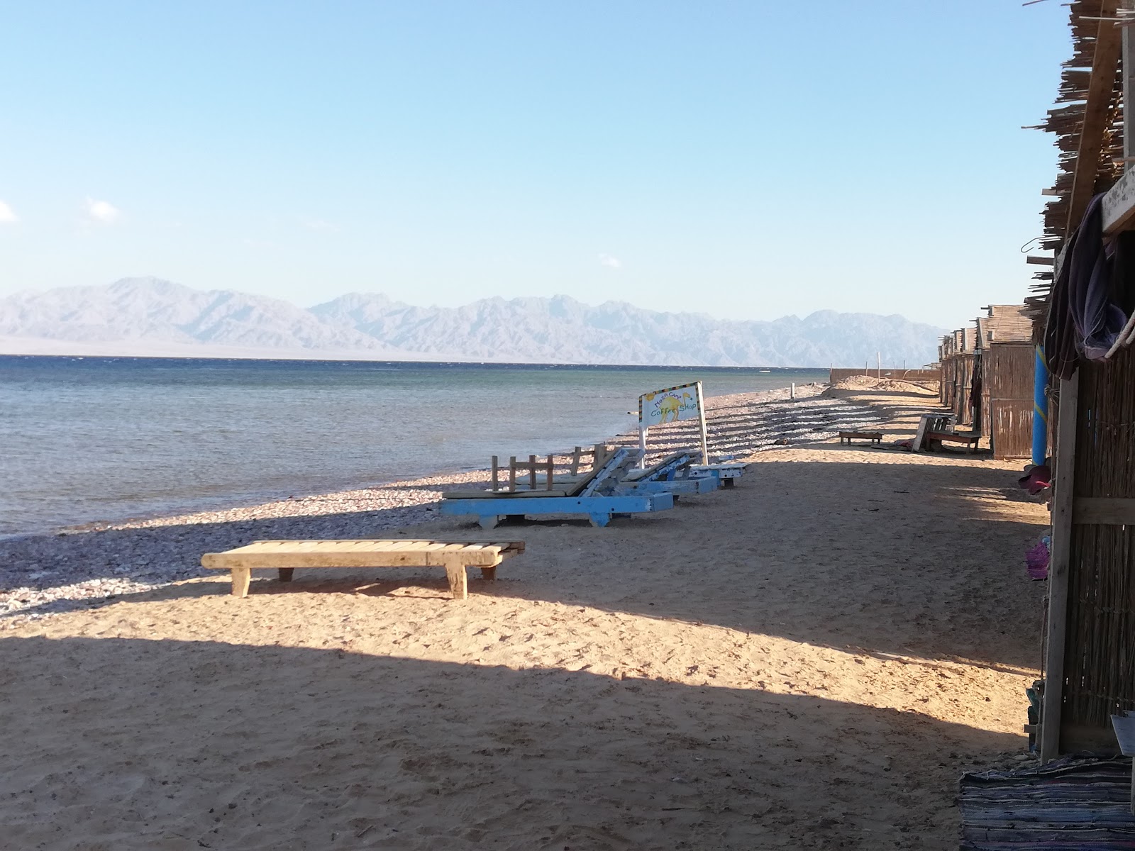 Photo of Nuweiba beach with turquoise water surface