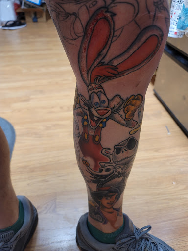 Explore behind ear tattoo ideas for guys, creative tattoo ideas in Winter Haven, available at Aces Ink - Tattoos & Piercings