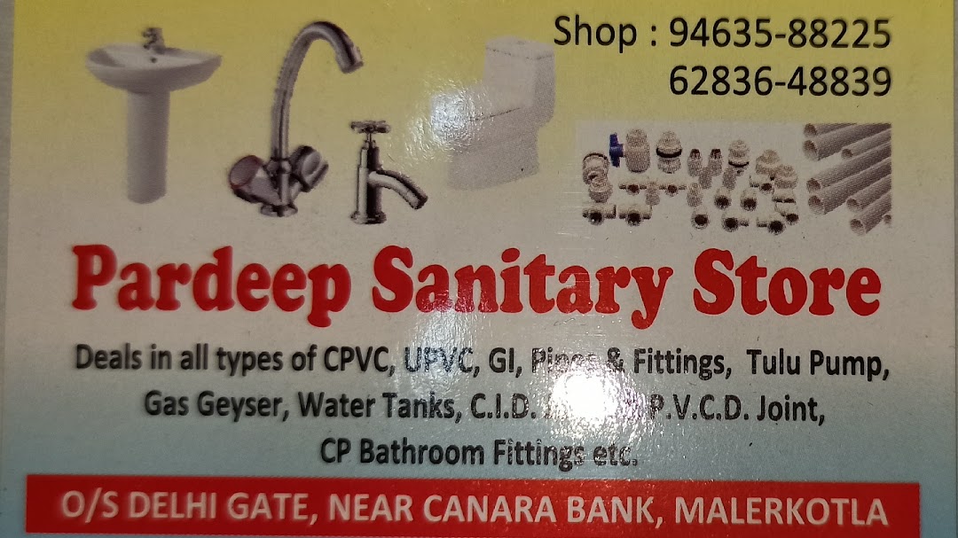 Pardeep sanitory store