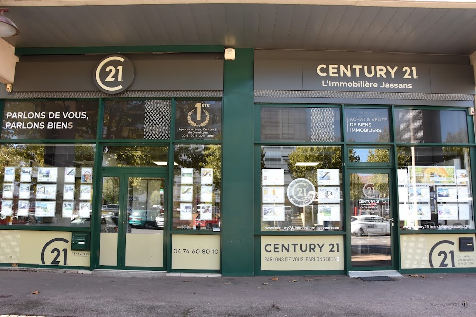 Agence CENTURY 21 L'Immobilière Jassans à Jassans-Riottier