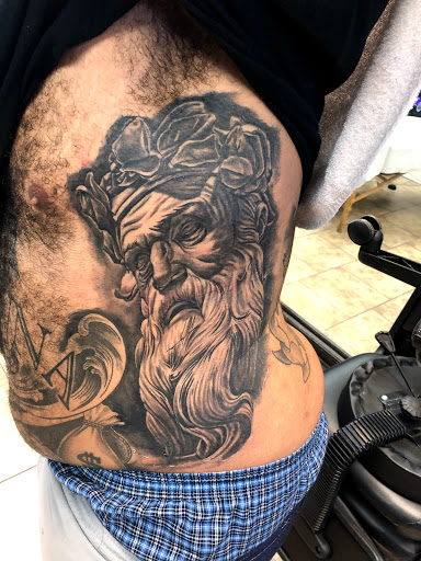 Explore halloween tattoo ideas for men, creative tattoo ideas in Pittsburg, available at Delta Art & Tattoo