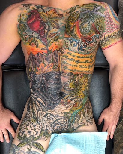 Explore thoth tattoo ideas, creative tattoo ideas in Clarksburg, available at Art & Soul Studio Of Tattoo