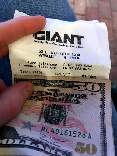 Grocery Store «Giant Food Stores», reviews and photos, 50 Wynnewood Rd, Wynnewood, PA 19096, USA