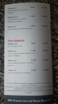 Toscana Fürstenstein à Fürstenstein menu
