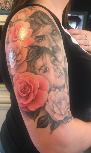 Explore prince tattoo ideas, creative tattoo ideas in Baldwinsville, available at Tymeless Tattoo