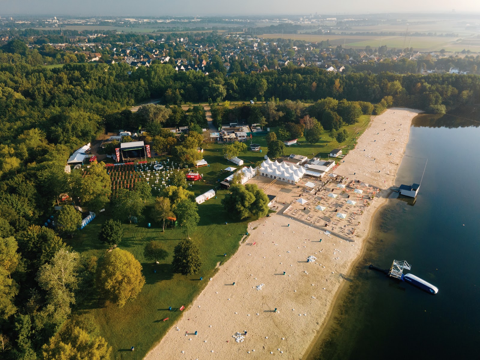 Foto van Strand van Otto-Maigler-See - aanbevolen voor gezinsreizigers met kinderen