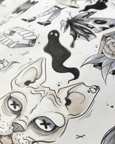 Explore 3d tattoo ideas for women, creative tattoo ideas in Clarksville, available at No Egrets Tattoo Studio