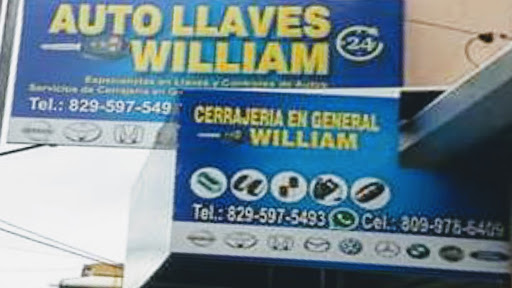 Cerrajeria de auto llaves William 24 hr