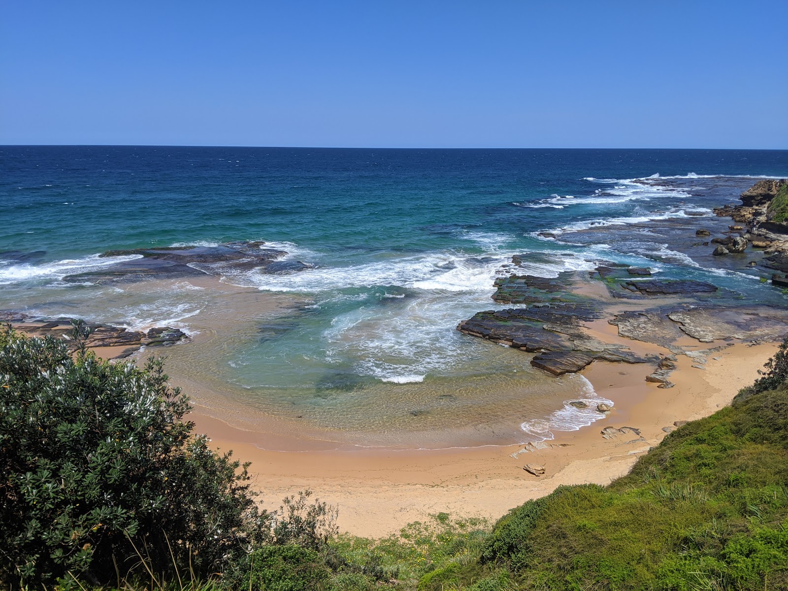 Photo de Turimetta Beach situé dans une zone naturelle