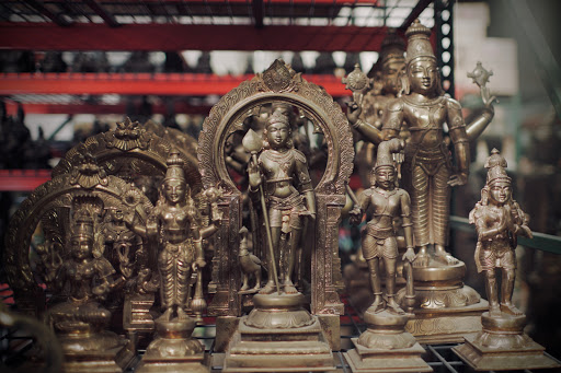 Lotus Sculpture Buddhist & Hindu Statues