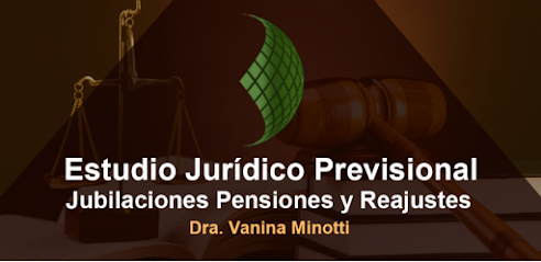 Estudio Jurídico Previsional - Abogada Vanina Minotti