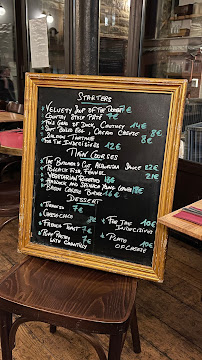 Restaurant français La Boîte aux Lettres à Paris (la carte)