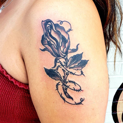 Explore celtic ring tattoo ideas, creative tattoo ideas in Dallas, available at Lamar Street Tattoo Club