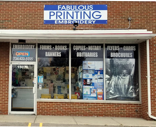 Fabulous Printing Inc, 15076 Middlebelt Rd, Livonia, MI 48154, USA, 