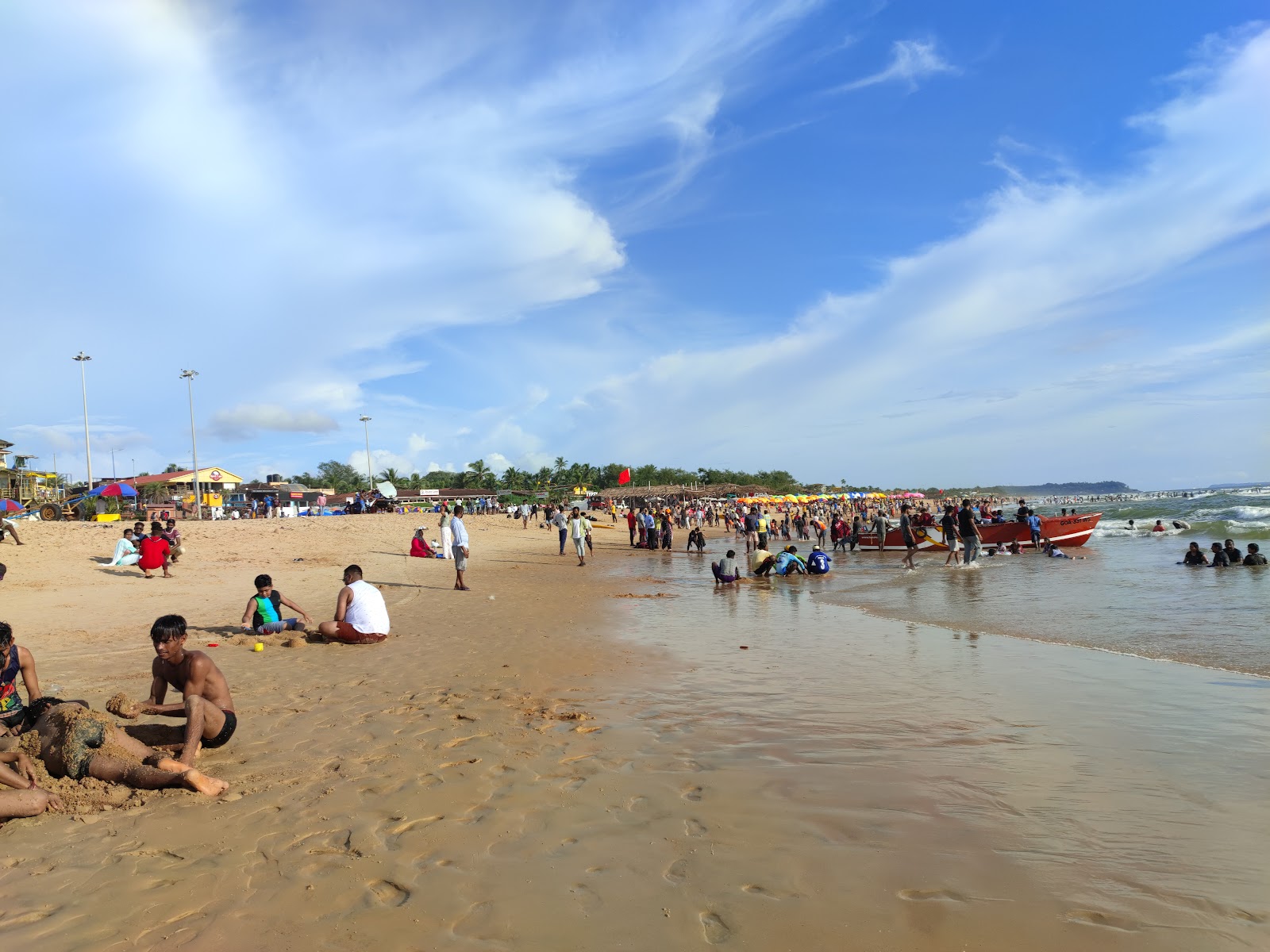 Photo of Calangute Beach with long straight shore