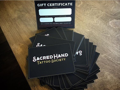 Tattoo Shop «Sacred Hand Tattoo Society», reviews and photos, 960 Parsons Ave, Columbus, OH 43206, USA
