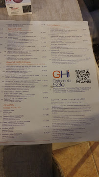 Hotel Sole Ristorante Pizzeria Bar Gelateria à Riva del Garda carte