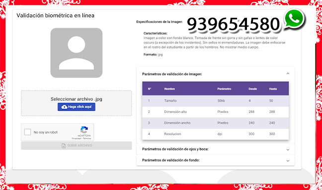 Opinii despre Biometric Photo în San Isidro - Estudio de fotografía