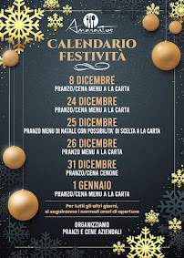 Menu / carte de Amarantos, fatto in casa per davvero à Porto Recanati