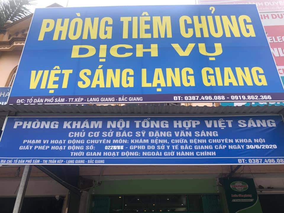 Phòng tiêm chủng Việt Sáng