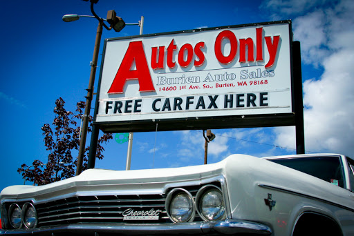 Used Car Dealer «Autos Only Burien - Auto Sales & Service», reviews and photos, 14600 1st Avenue South, Burien, WA 98168, USA