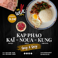 Mister WOK Thaï Street Food à Vernouillet menu